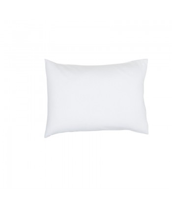 Taie d’oreiller rectanglulaire blanche