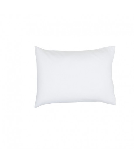 Taie d’oreiller rectanglulaire blanche