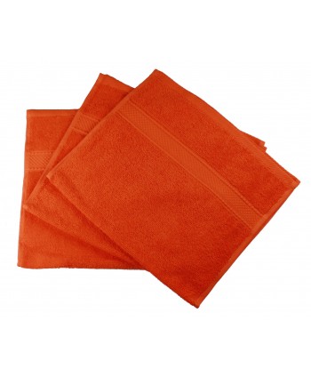 3 invités 30 x 50 cm orange 500 gr/m²