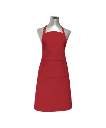 Tablier de cuisine rouge