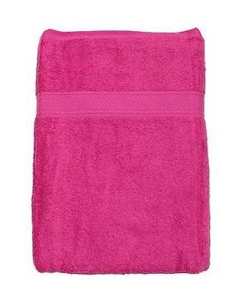 Drap de douche fuchsia