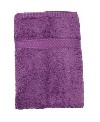 Drap de douche violet