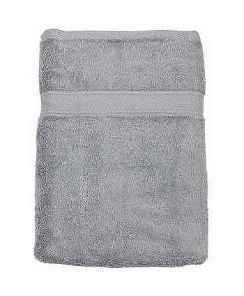 Drap de douche gris souris