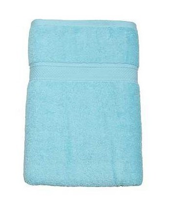 Drap de douche turquoise