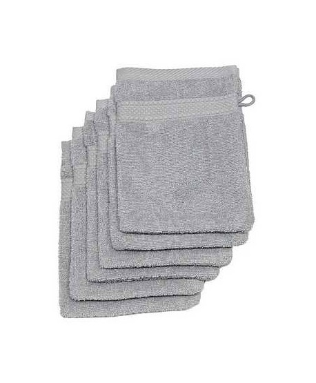 6 gants 16 x 21 cm 500 gr/m² gris souris