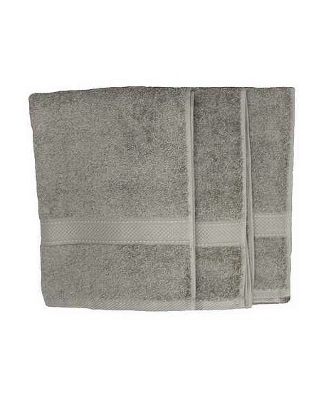 3 serviettes 50x100cm taupe 500 gr/m²