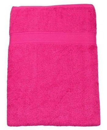 Drap de bain fuchsia