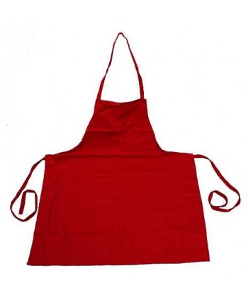 Tablier de cuisine rouge